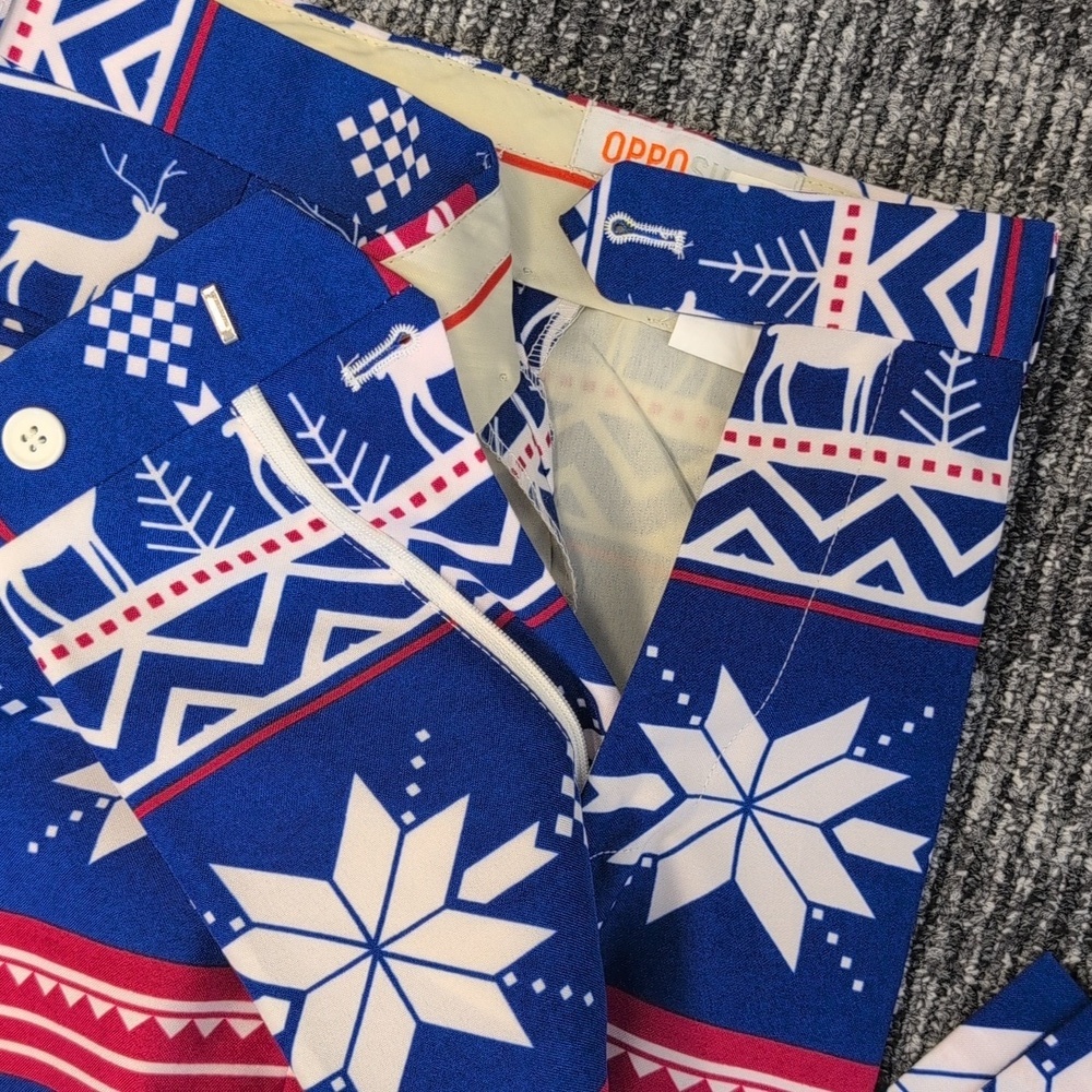OppoSuits The Rudolph Men's Christmas Suit 42 - Picture 13 of 16